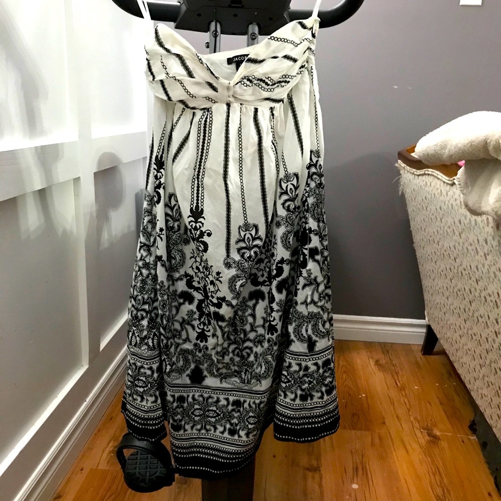 Jacob strapless flowy sweetheart dress